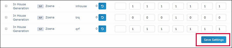 Lead Distribution: Save