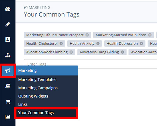 Marketing: Your Common Tags