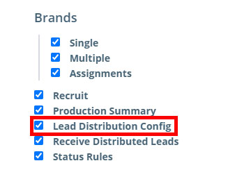 Lead Distribution: Toggle Ability to Configure Lead Distribution