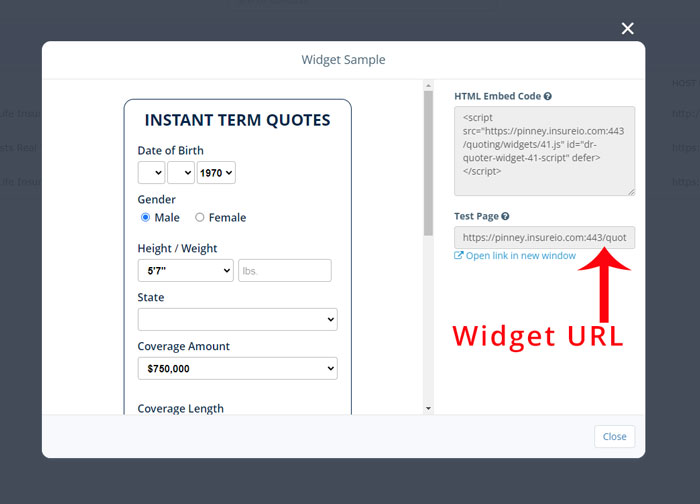 Quoting Widget: Advanced Lead Tracking - Marketing Tags and Quote Details